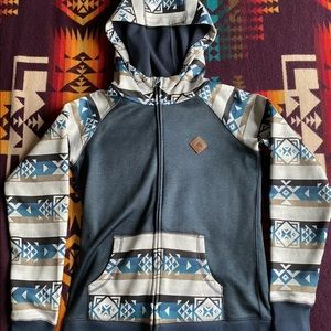 Burton Durable Goods Women ZIP Up Pendelton Style